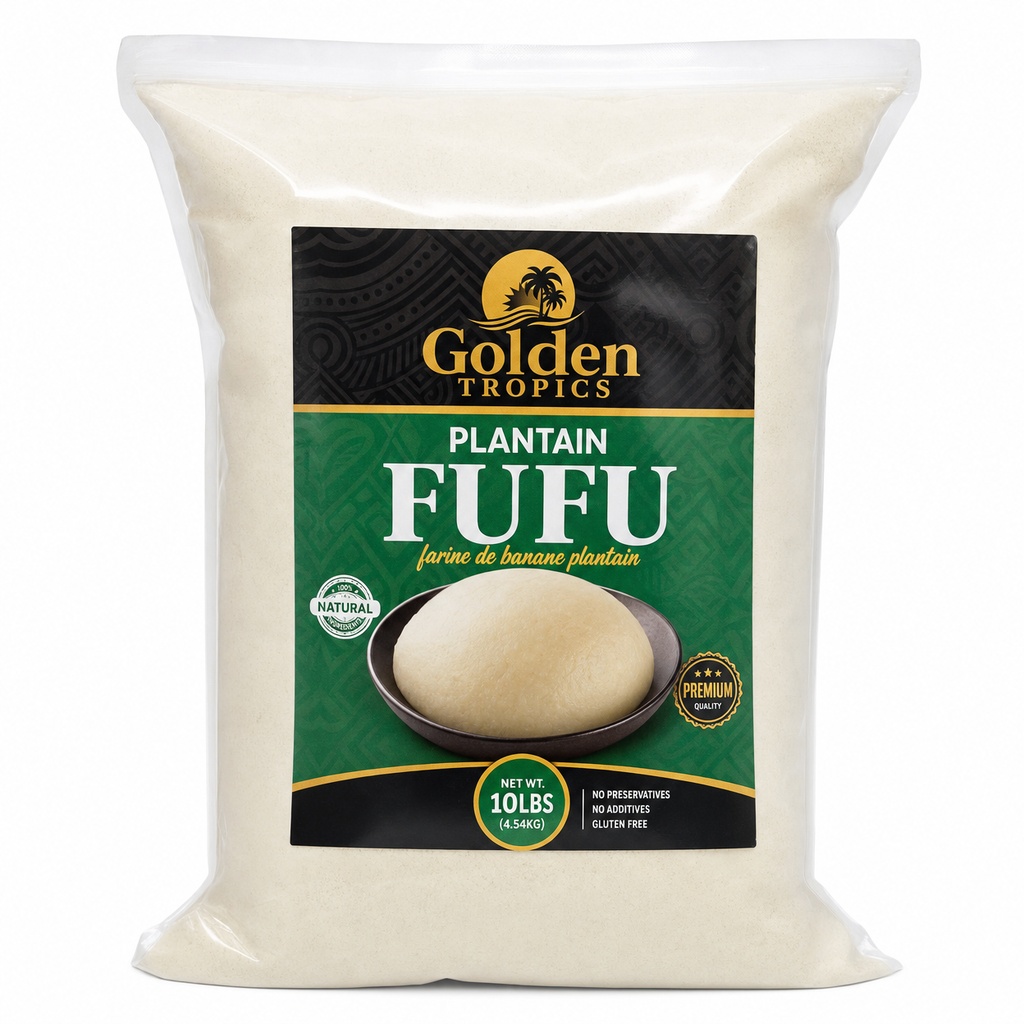 Golden Tropics Plantain Fufu