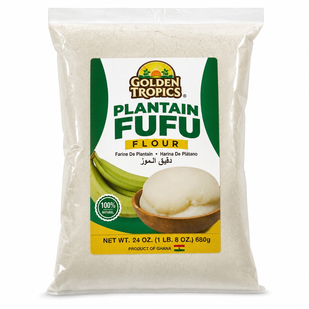 Golden Tropics Plantain Fufu