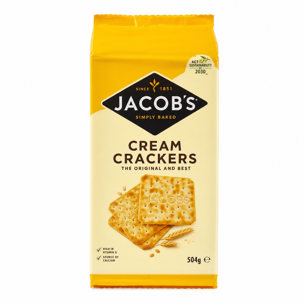 Jacobs Cracker 504g (bags)