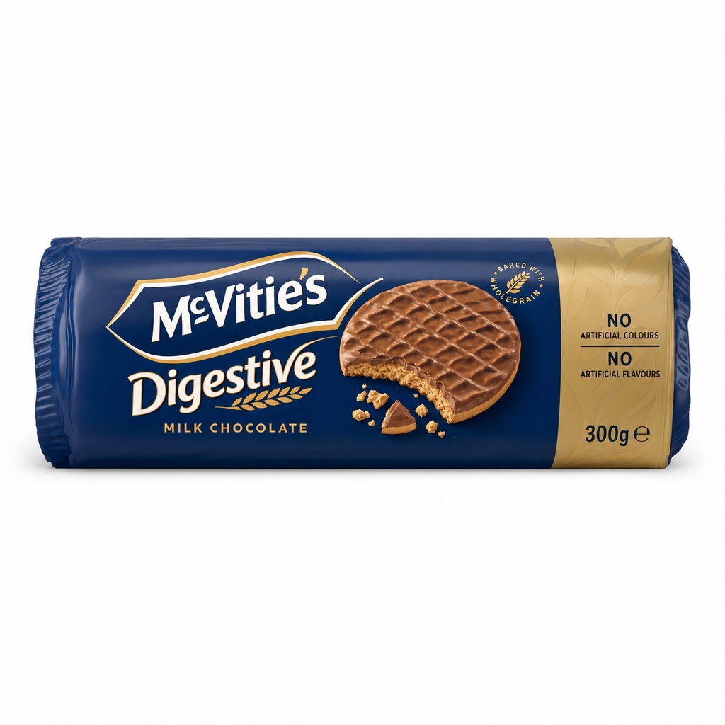 McVitie's Digestive Milk Chocolate 300g