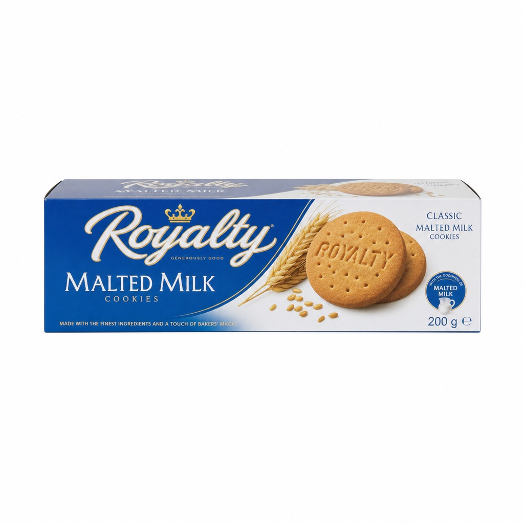 Royalty Malted Milk Cookies 200g