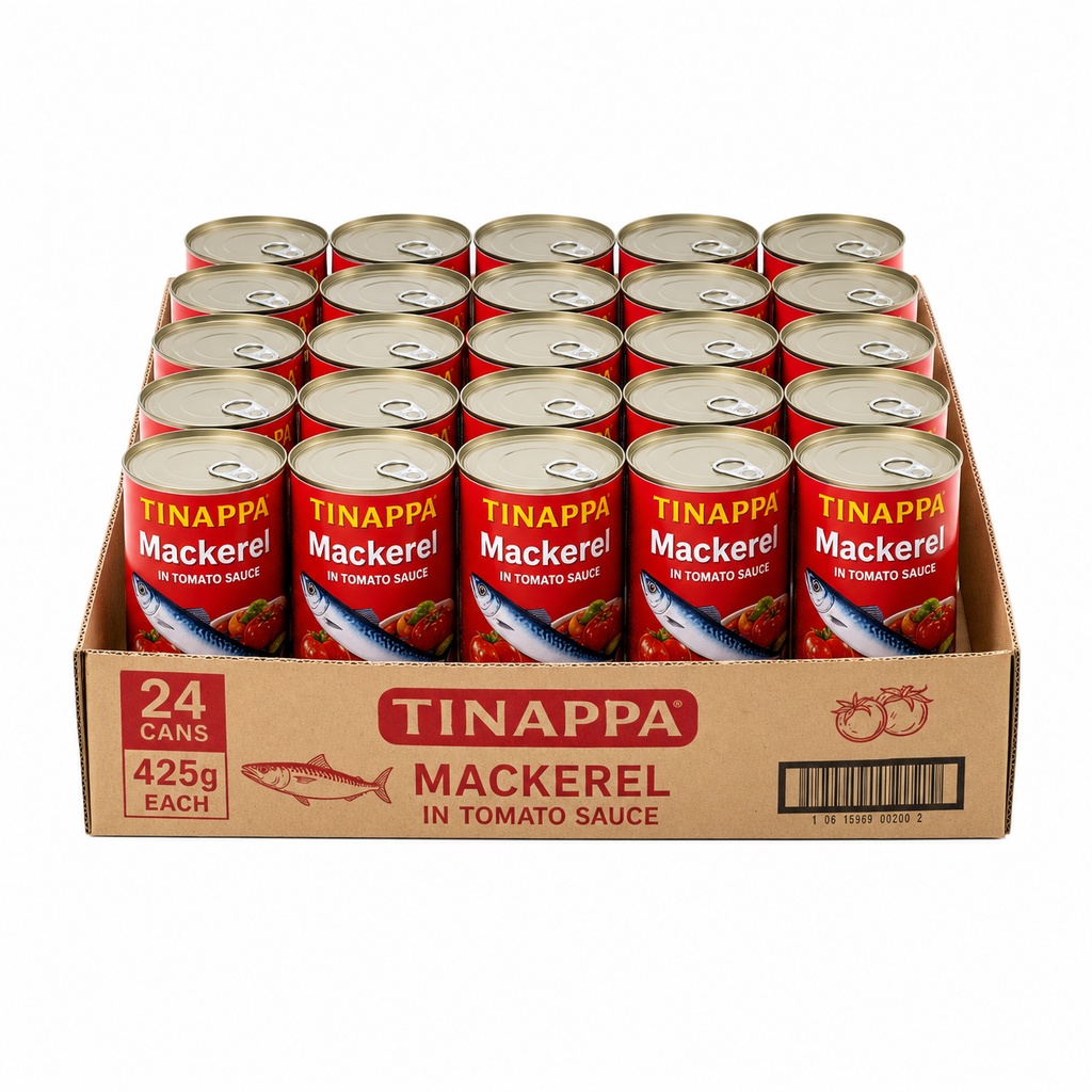 Tinappa Mackerel 425g x24 (Red)