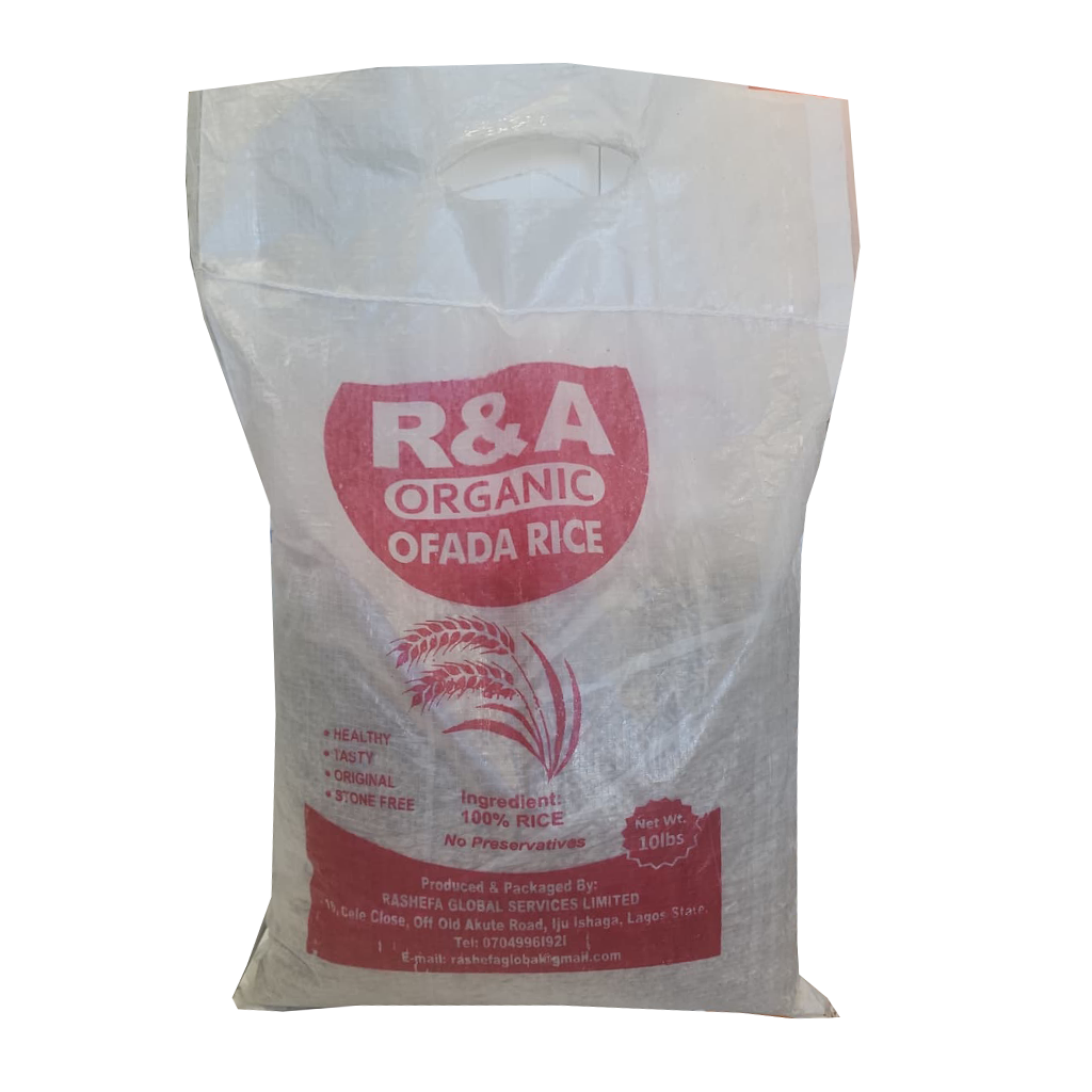 Organic Ofada Rice R & R 10Lbs