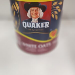 Quaker White Oats Tin 500G