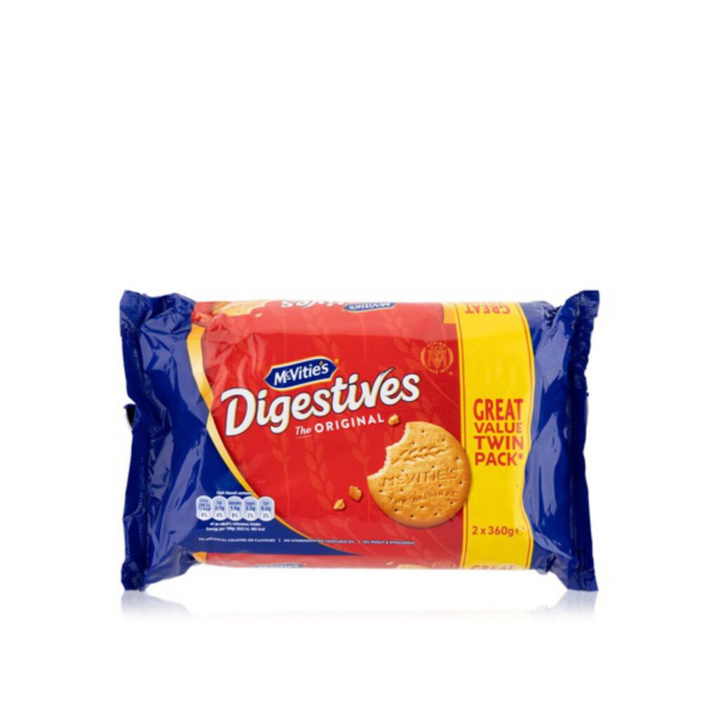 Mcvities Digestive Original 360G Twin Pack