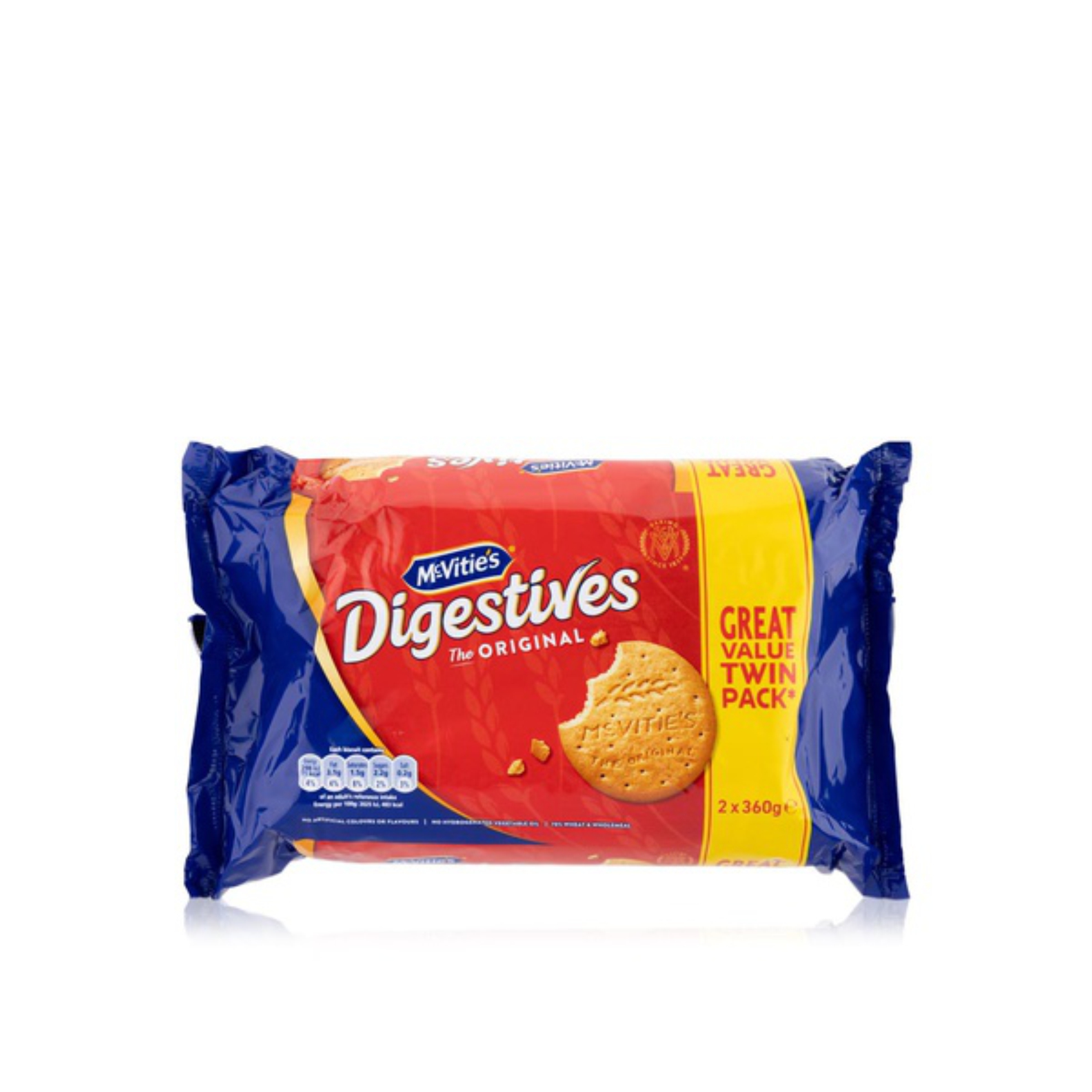 Mcvities Digestive Original 360G Twin Pack