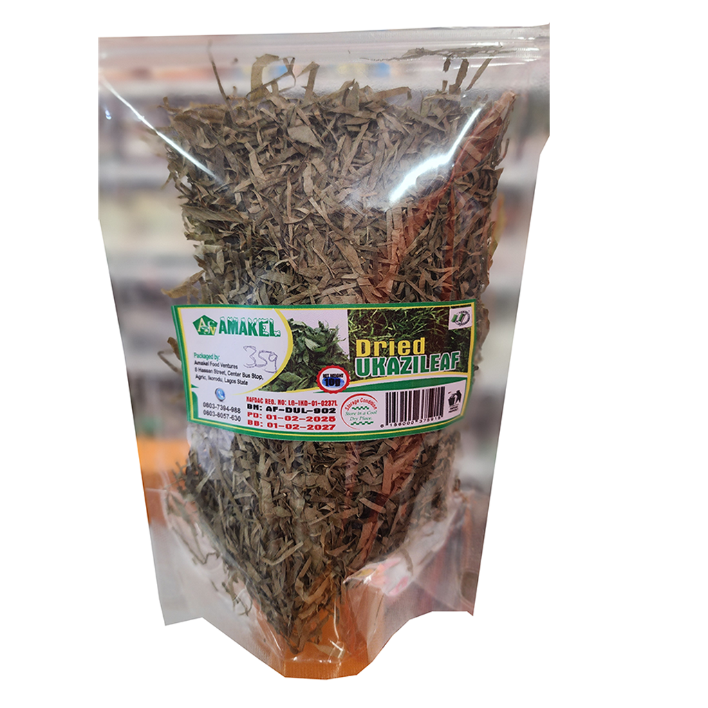 Dried Ukazi Leaf Amakel 35G
