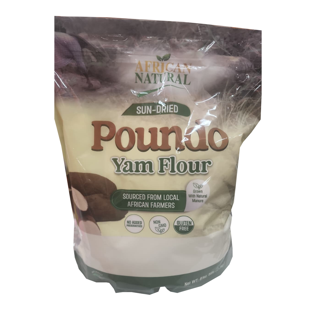 Poundo Yam African Natural 5Lb