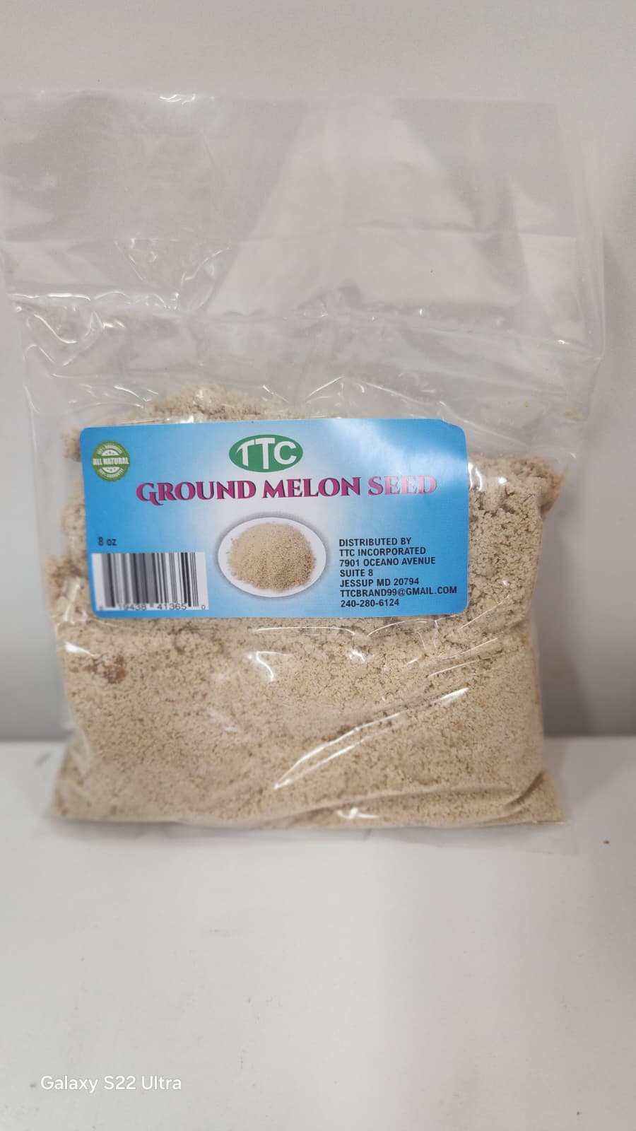 Ground Melon Seed 8Oz