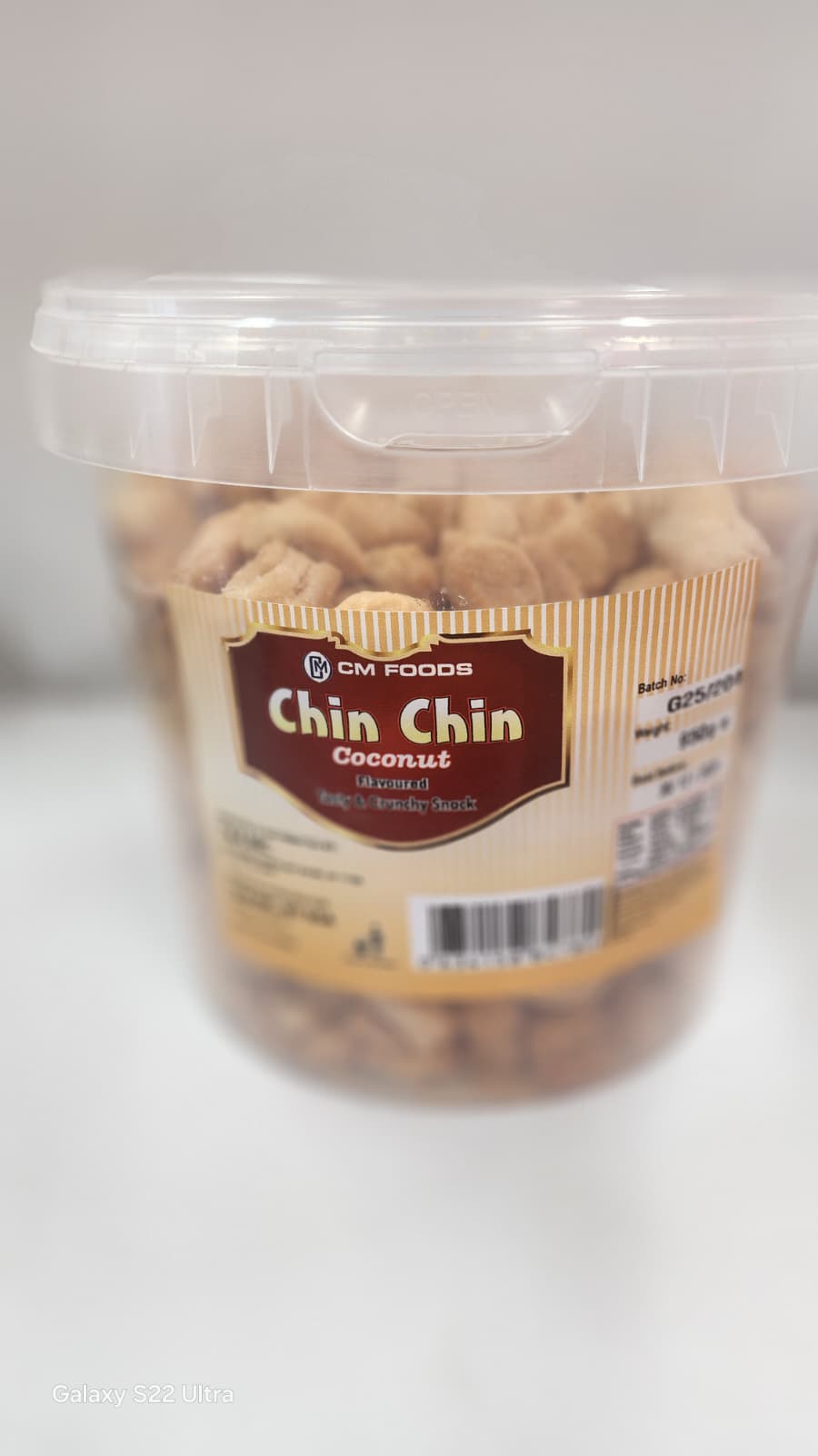 Chin Chin Coconut Flavor