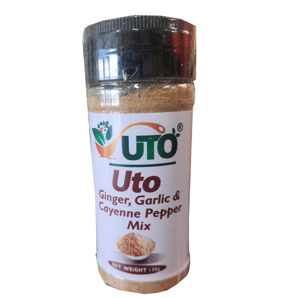 Ginger Garlic And Cayenne Pepper Mix Uto130G 3.50