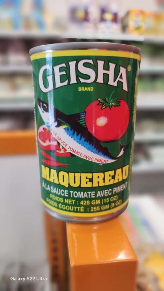 Geisha Mackerel 15Oz