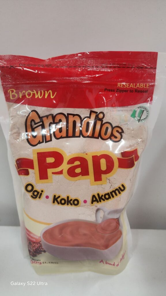 Pap Brown Powder Grandios 500G