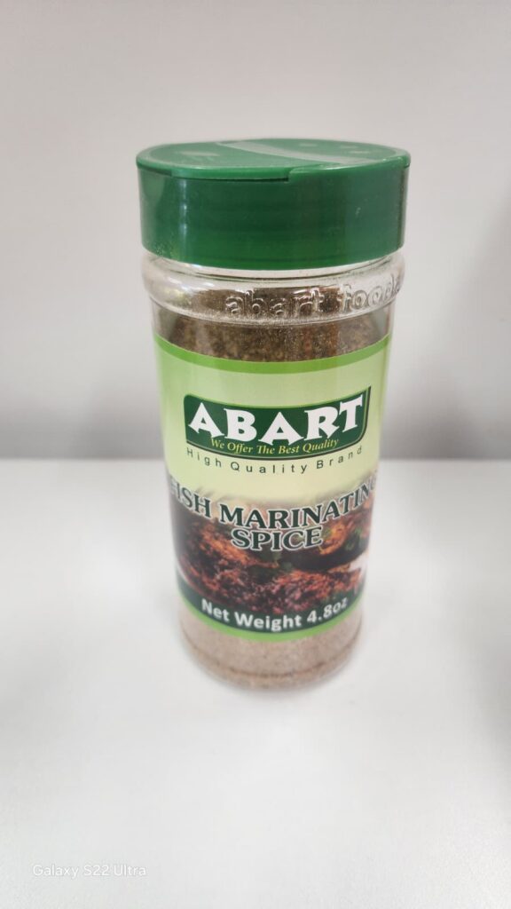 Fish Marinating Spice 4.8Oz Abart