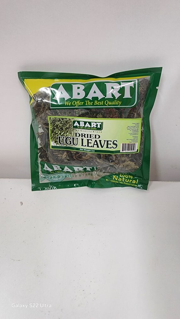 Dried Ugu Leaves Abart 1Oz