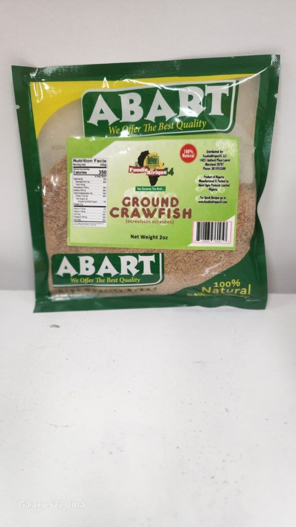 Ground Crawfish 2Oz