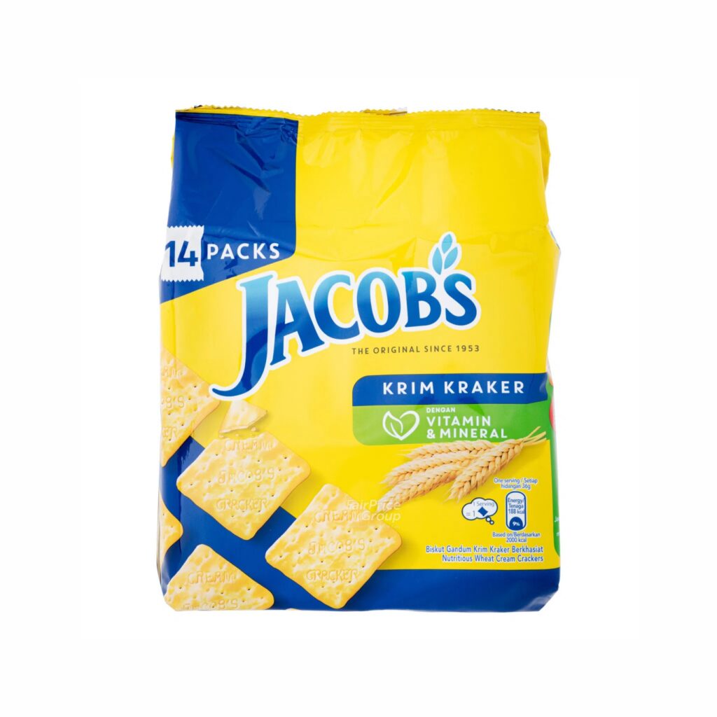 Jacobs Crackers Yellow 14Packs