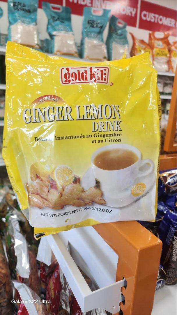 Ginger Lemon Drink Yellow 360G