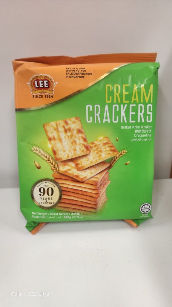 Cream Crackers Green 360G